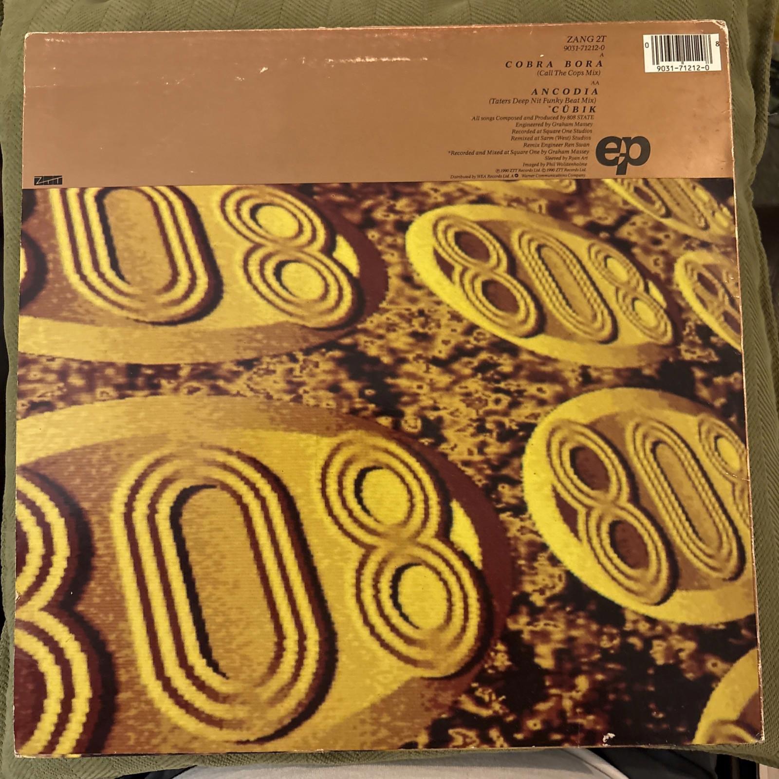 808 State - Extended Pleasure Of Dance EP - Used Vinyl Record 12 - U16669z