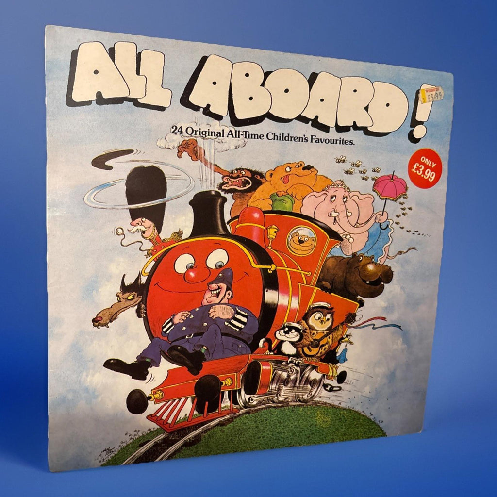 Various All Aboard 24 Original All Time Children's Favourites vinyl Lp record