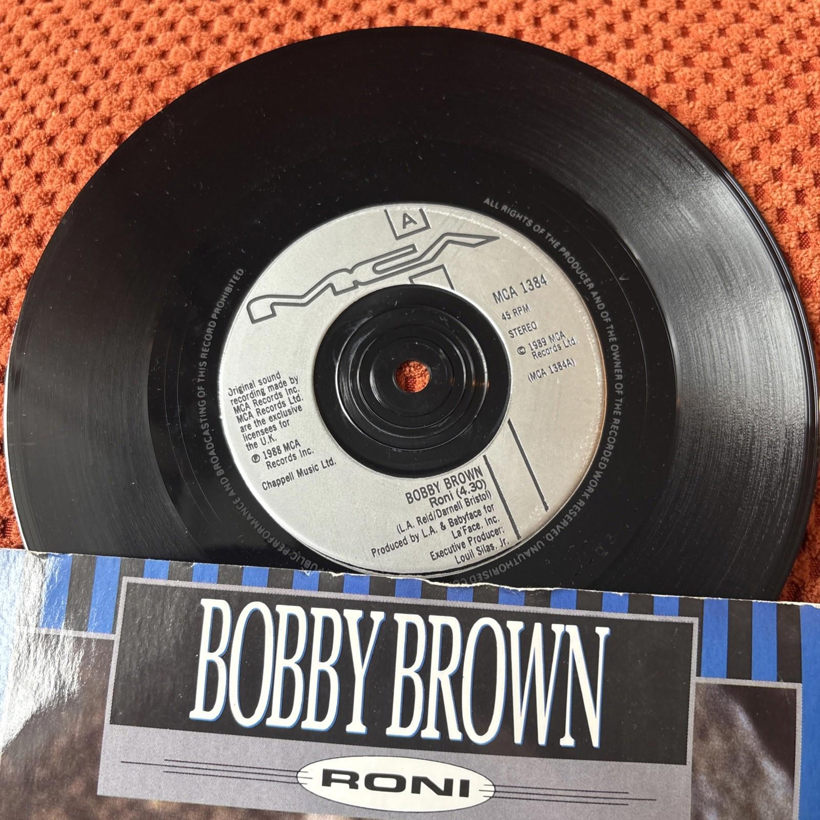 Bobby Brown - Roni - 7" Vinyl Record - VG+