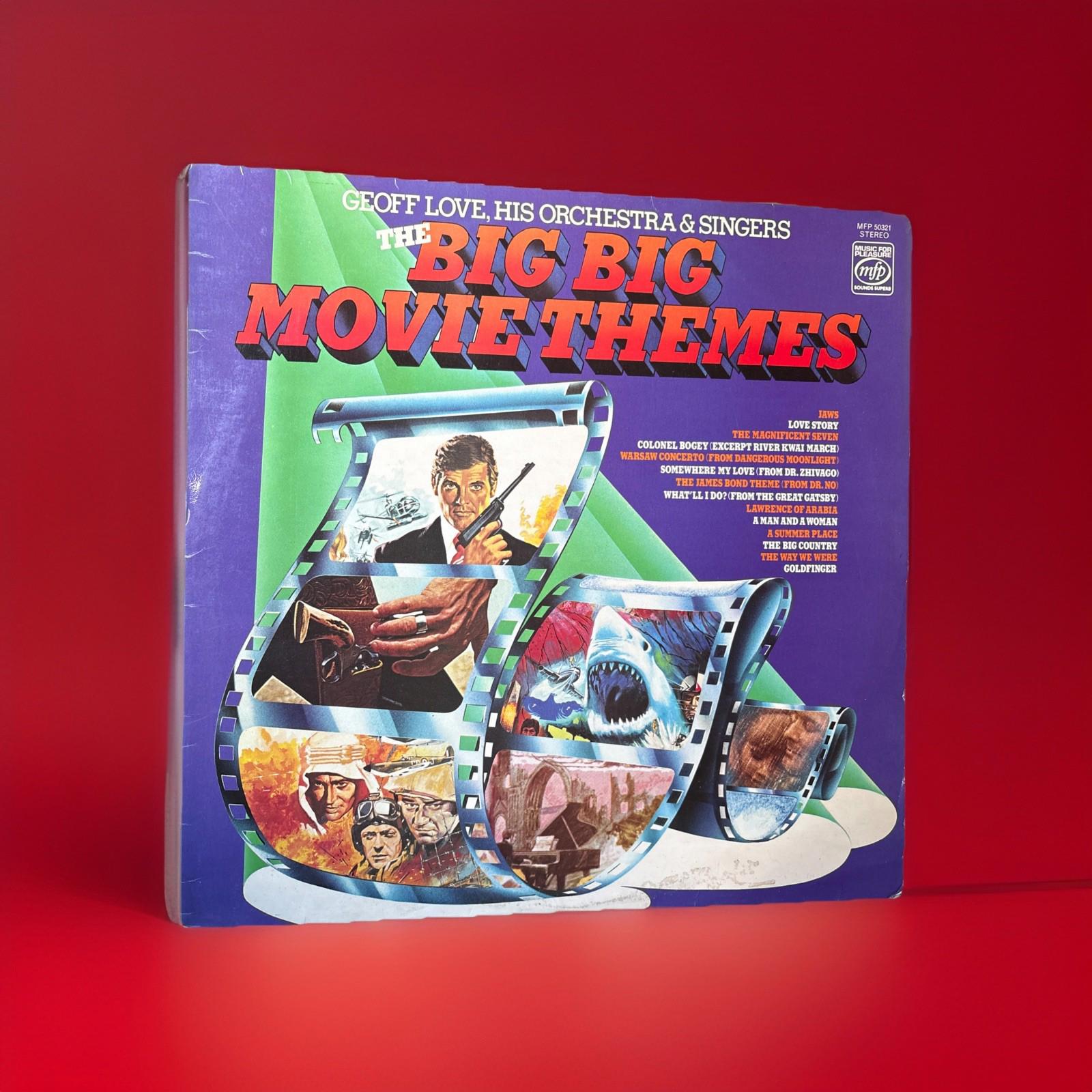 Vinyl LP Geoff Love his Orchestra & Singers - The Big Big Movie Themes (1975)