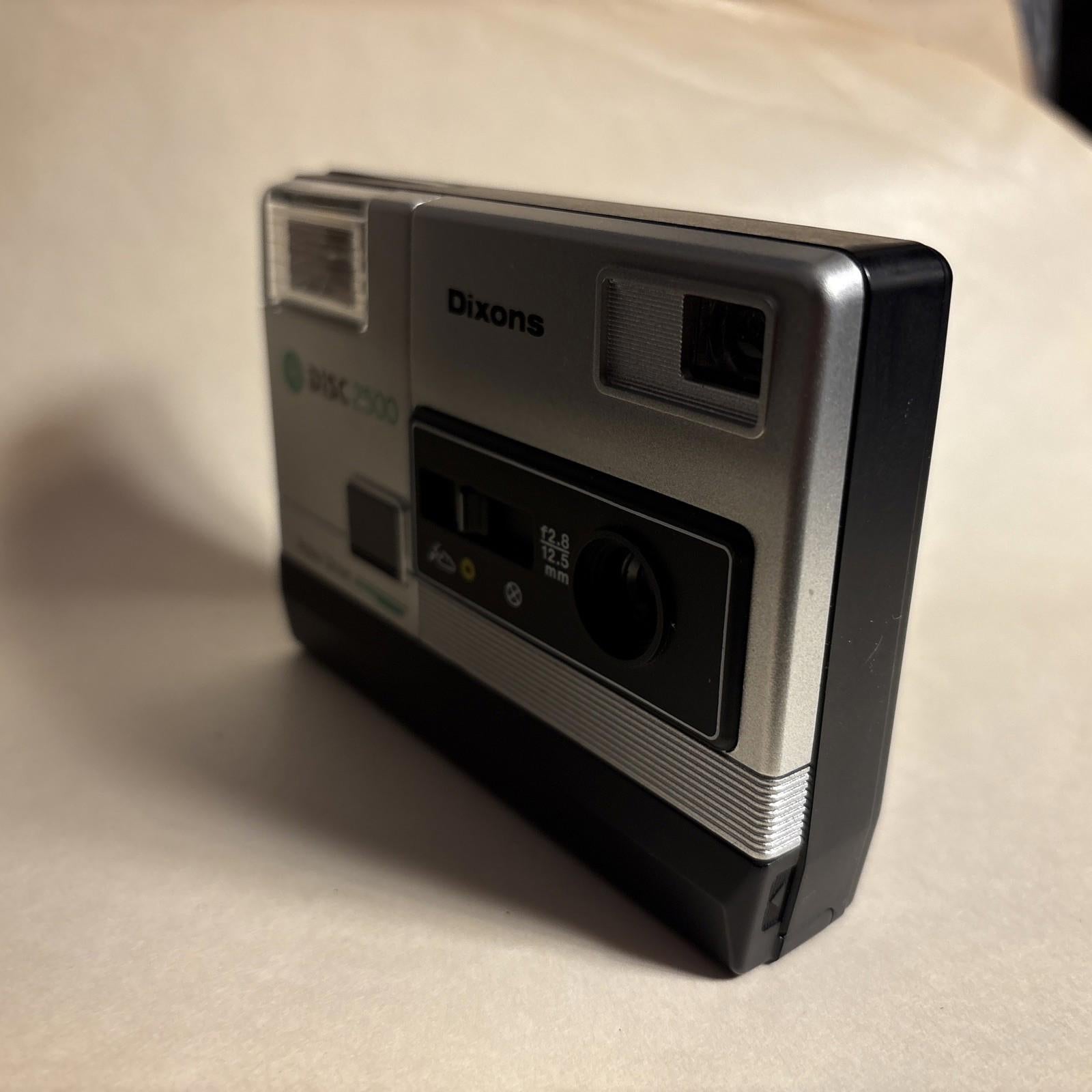 Vintage Dixons DISC 2500 Motordrive Retro 1980's Lomo FILM CAMERA