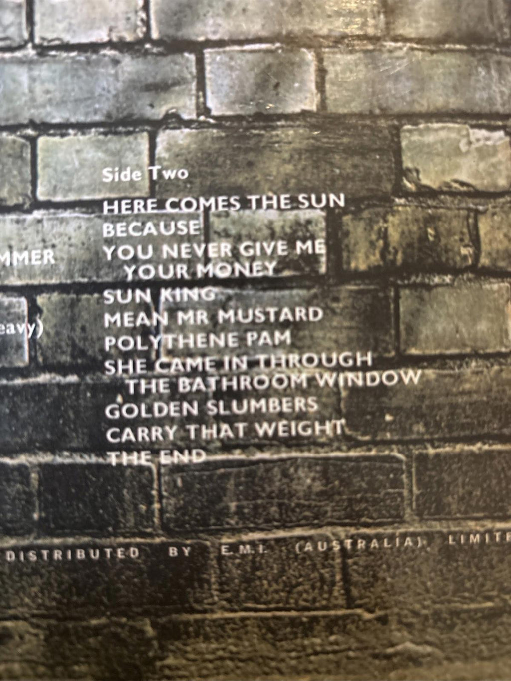 Beatles Abbey Road First Press YEX 749-2 750-1 Misaligned Apple No Her Majesty