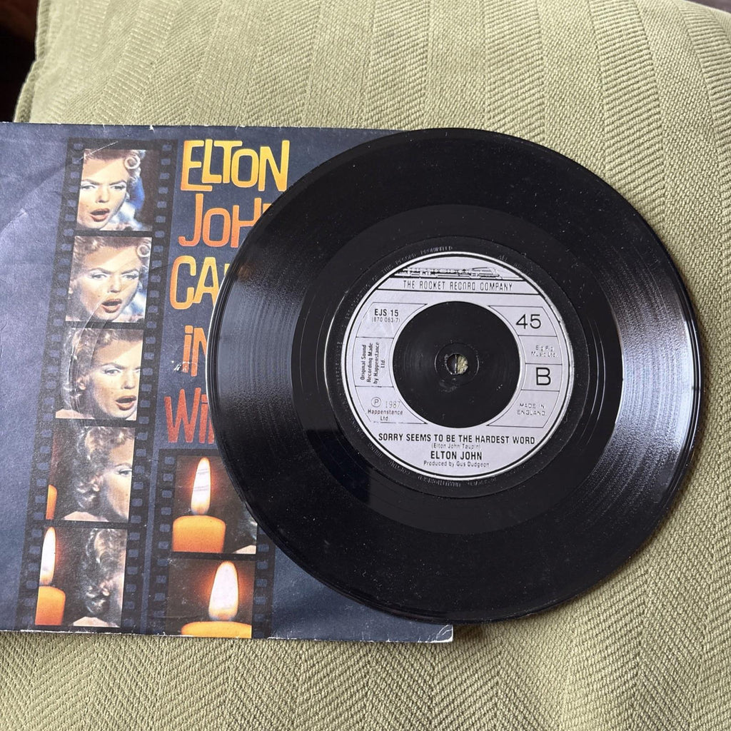 (nW570) Elton John, Candle In The Wind - 1987 - 7" vinyl
