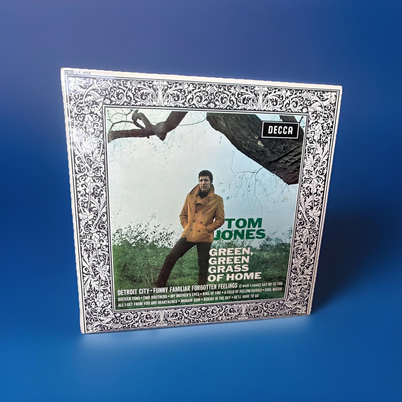Tom Jones Green Green Grass Of Home Vinyl Lp Record Album Mono On Decca