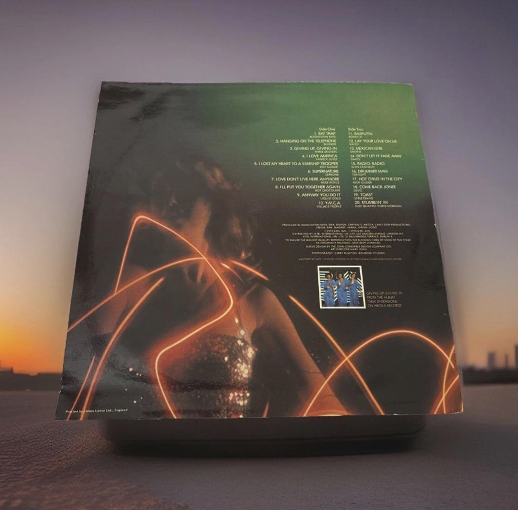 Amazing 70’s compilation Action replay  20 Hits & stars Vinyl Lp Record 1978 Ex