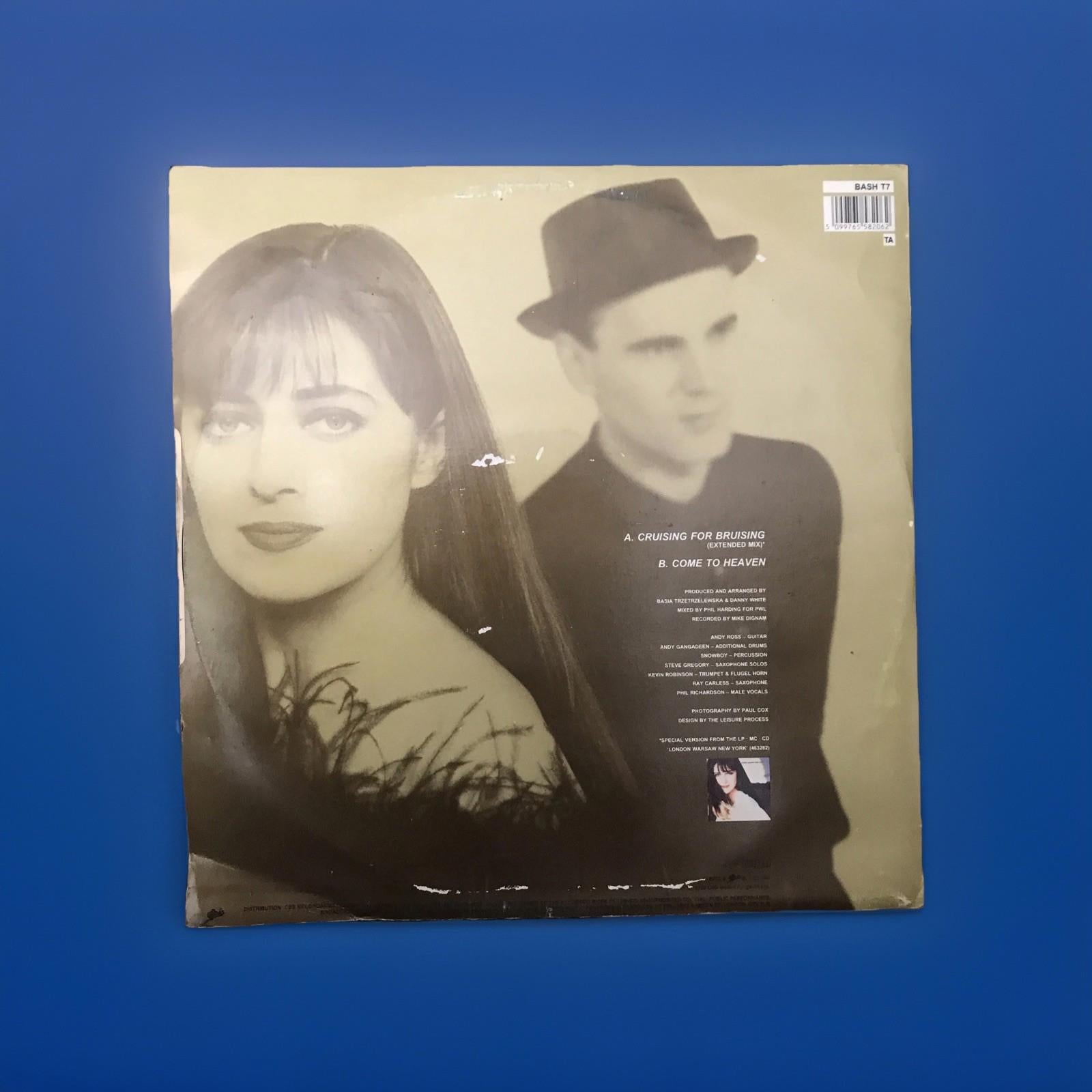 Basia Cruising for Bruising 12" Vinyl Single BASH T7 1990 Epic Records