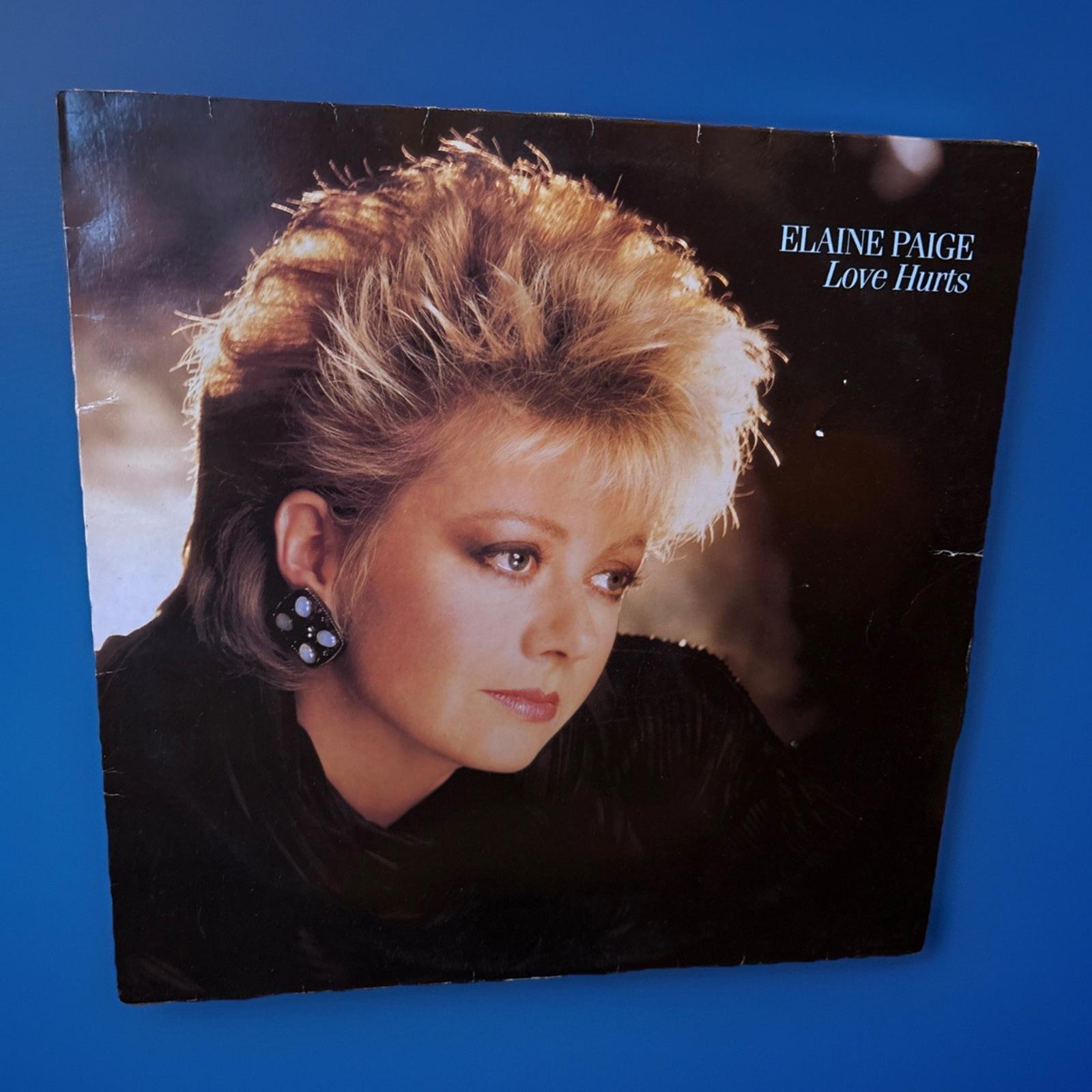 Elaine Paige Love Hurts Vinyl LP Record Album 1985 Excellent Condition