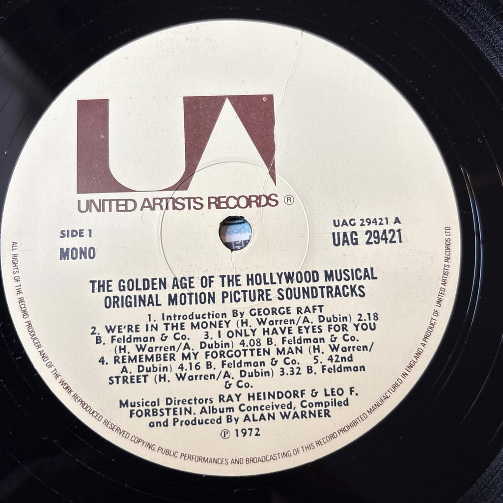 "PRESENTING GOLDEN AGE OF THE HOLLYWOOD MUSICAL" UAG 29421 Special Fold Out