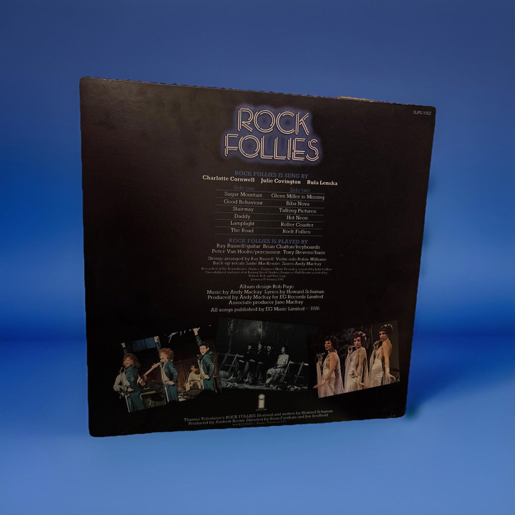 Rock Follies 12" Vinyl LP Record Album ILPS 9362 Very NM  Condition