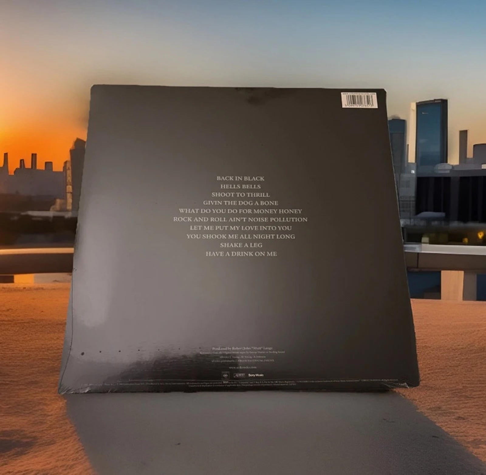 Brand New AC/DC Back in black sealed vinyl Lp album iconic record