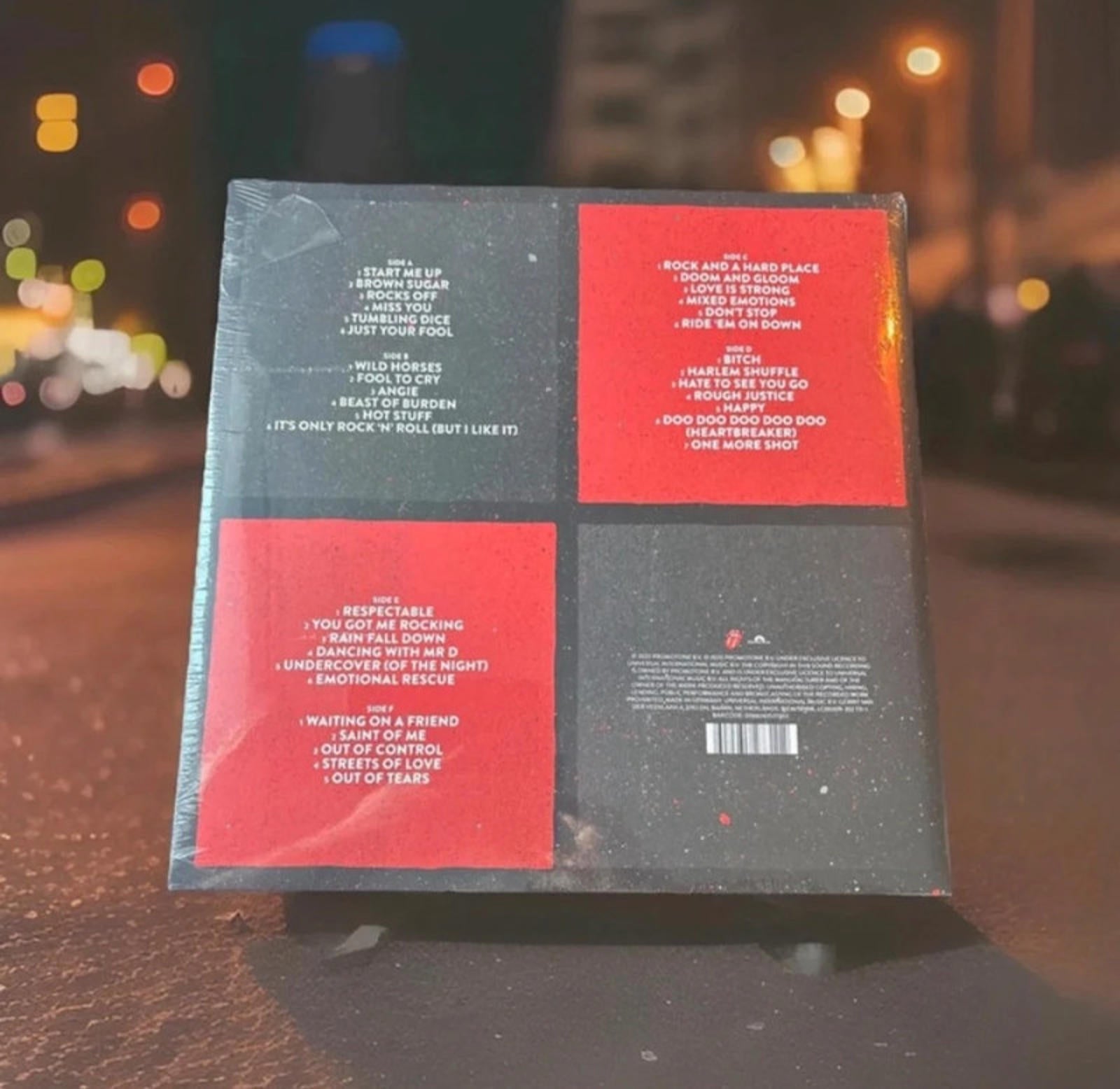 Brand New sealed - 3 Lp Red Vinyl - Rolling Stones Greatest Hits vinyl record album Lp