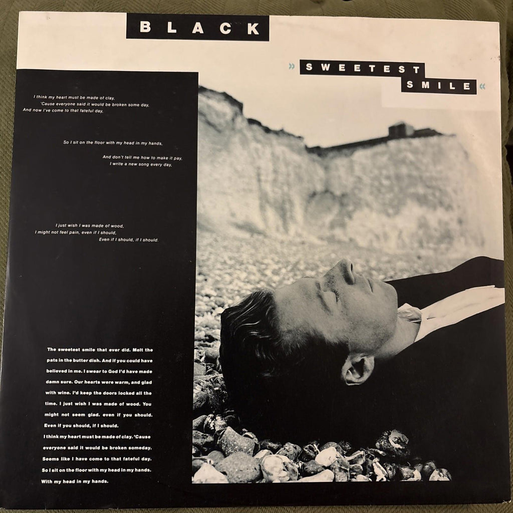 BLACK – Sweetest Smile    1987 12" VINYL    80'S POP / ROCK