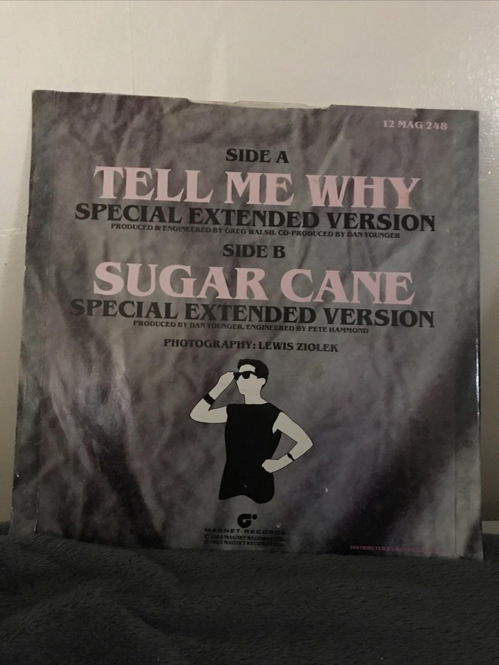 BARB 'Tell Me Why' 12" vinyl single Magnet Records - Record Excellent