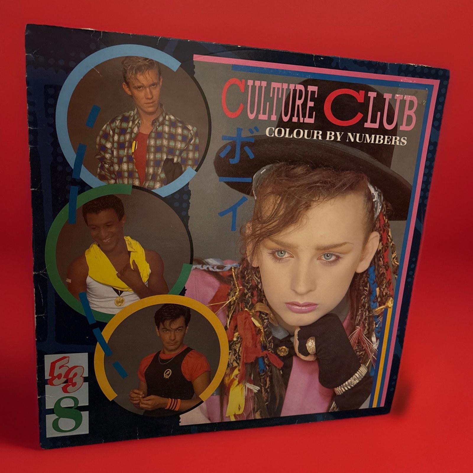 Culture Club Colour By Numbers Album LP Vinyl Record - 1983 Vintage Original