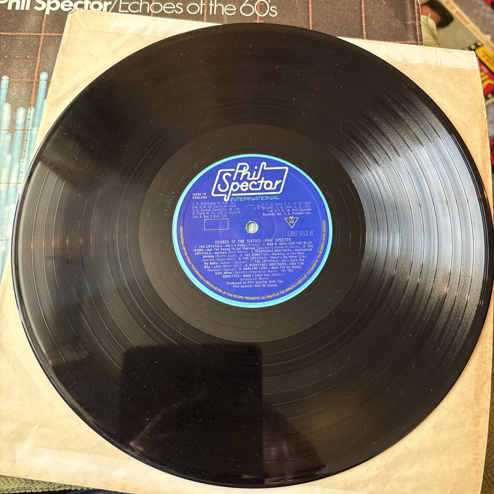 60’s Comp - Phil Spector Echoes of the 60’s Compilation Excellent Condition