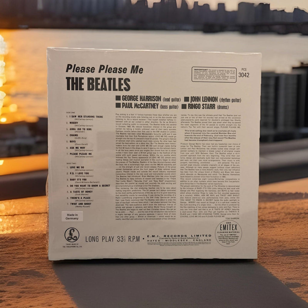 New Sealed Beatles Please Please Me Lp Remastered Vinyl Album Record