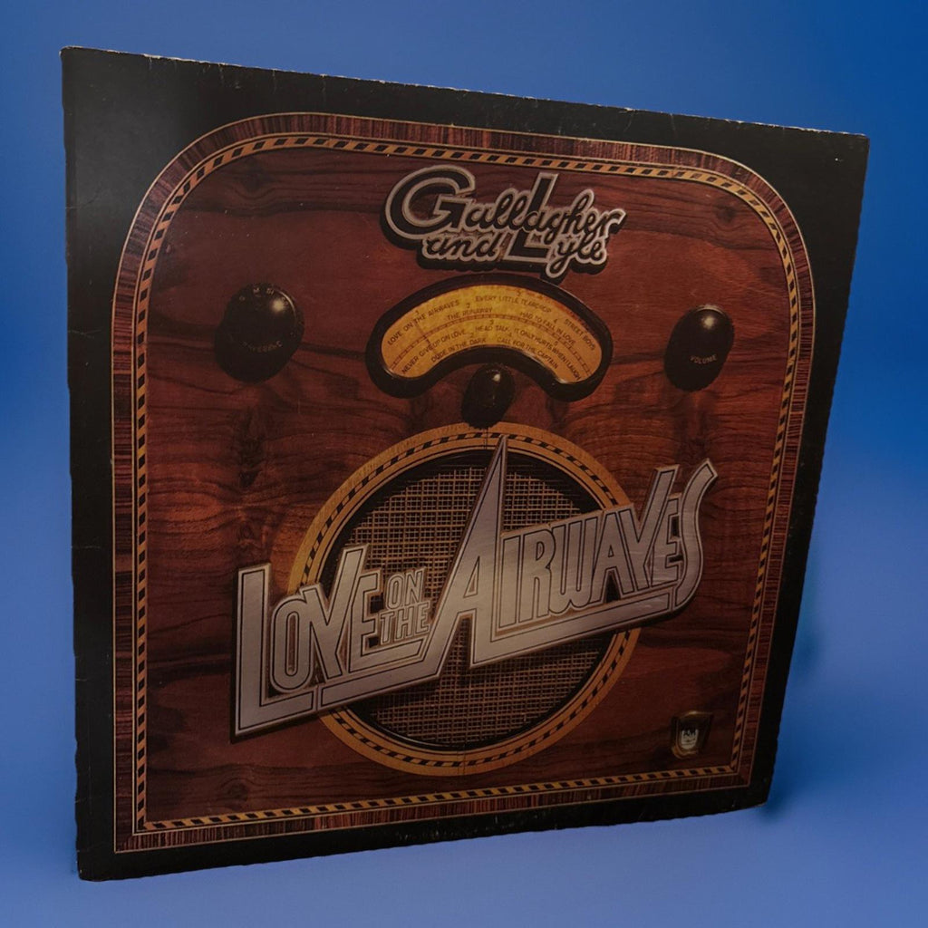 Gallagher and Lyle Love On The Airways  Vinyl LP Record Album 12" 1977 Excellent