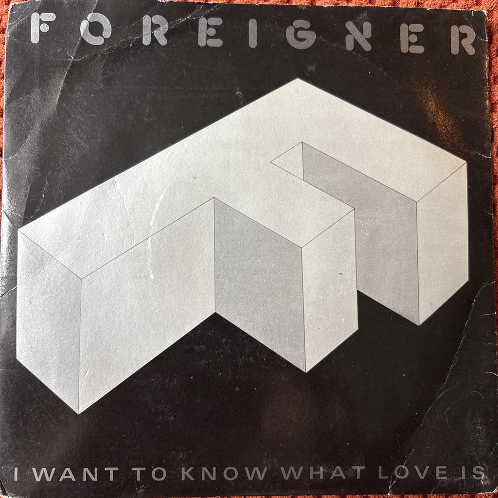 Foreigner 'I Want to Know What Love Is' 7" Vinyl Single 1984 Atlantic