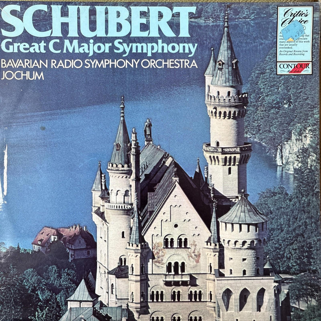 12” Vinyl Record-SCHUBERT Great C Major Symphony,Bavarian Symphony Orchestra