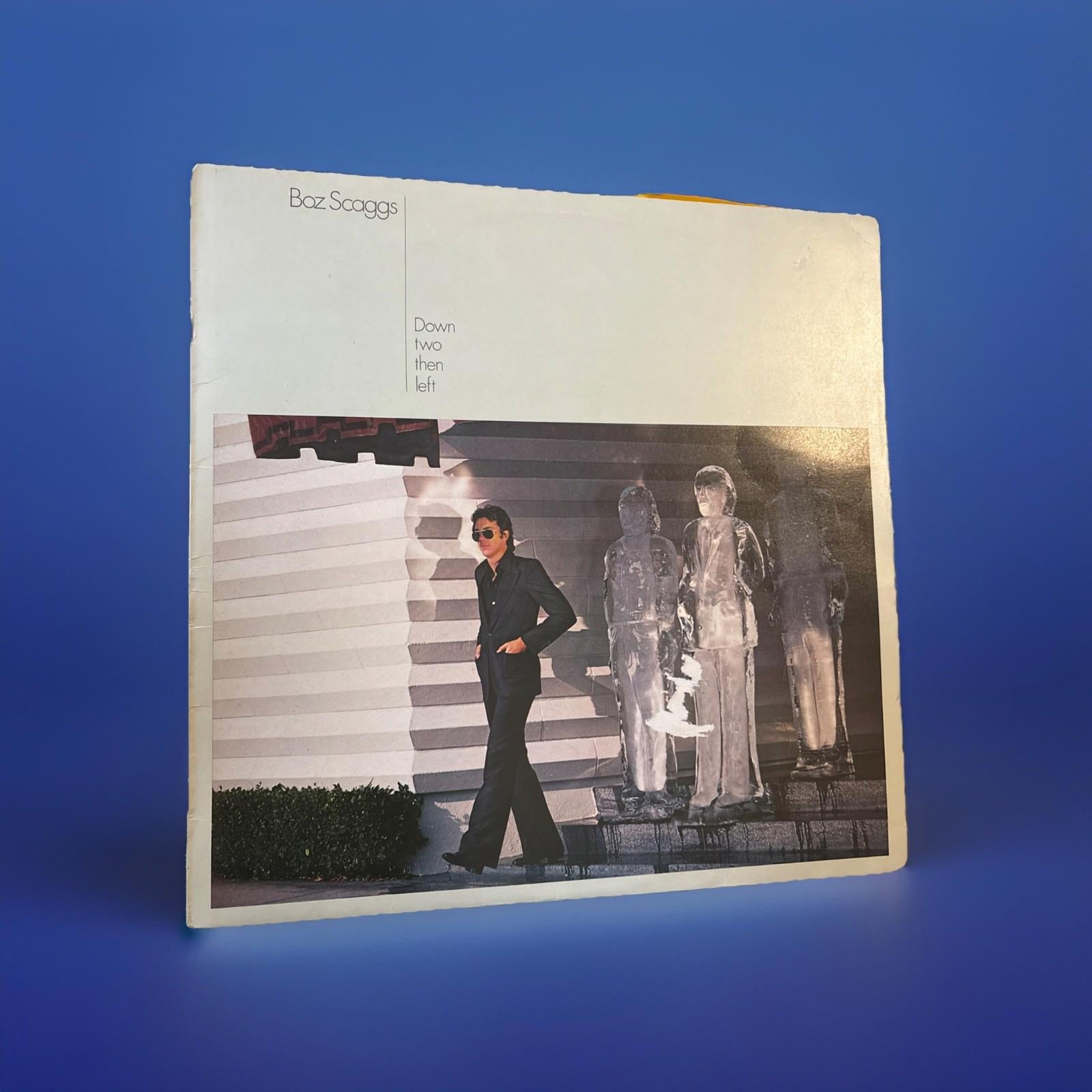 Boz Scaggs - Down Two Then Left Vinyl LP Record Album Excellent Condition