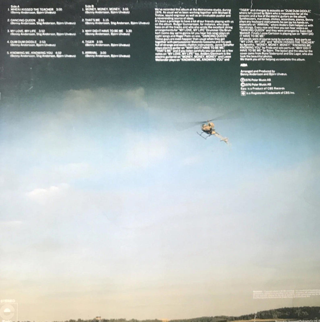 ABBA Arrival Vinyl Lp Album Record Excellent