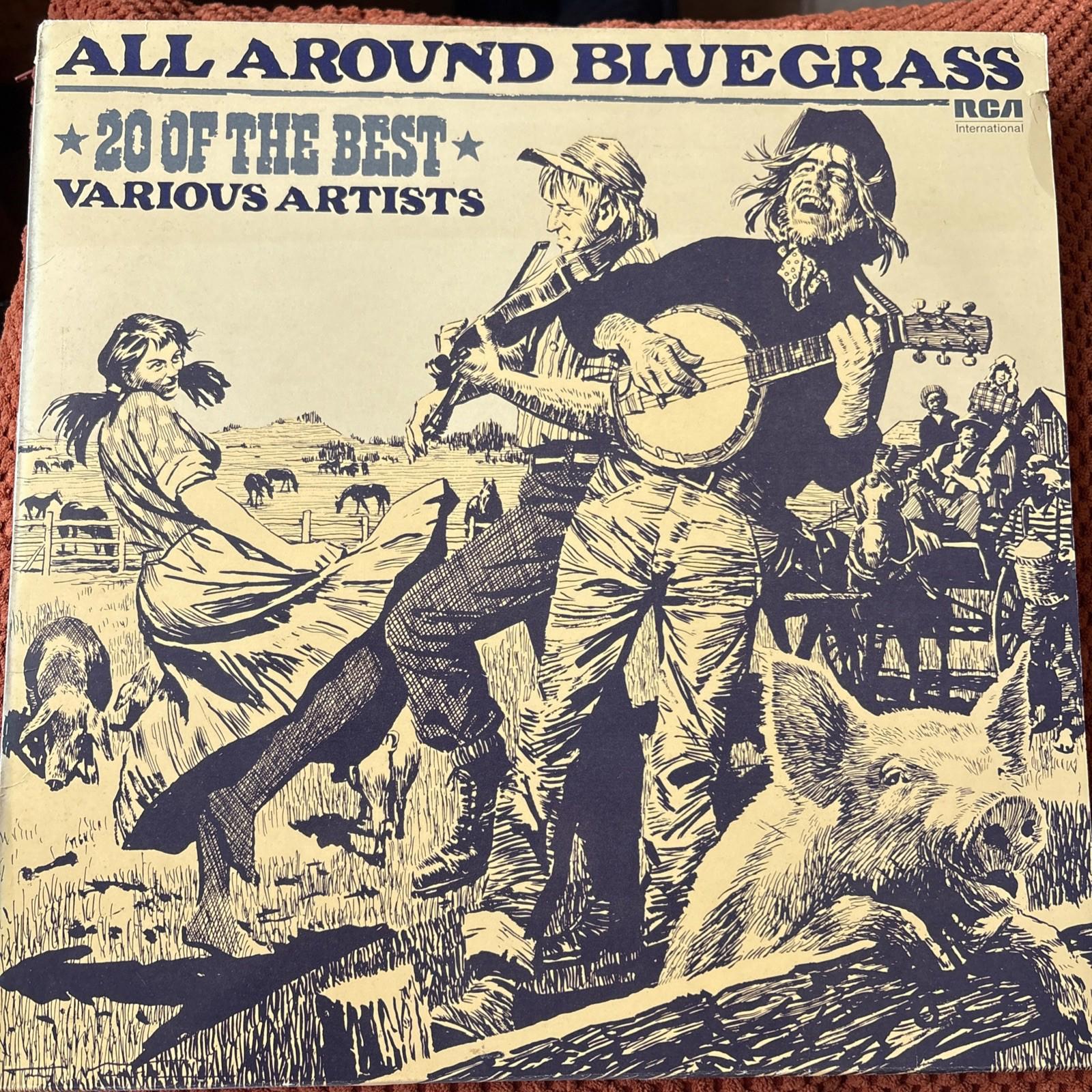 Bluegrass Compilation LP “All Around Bluegrass” INTS5188 1982 Album Record