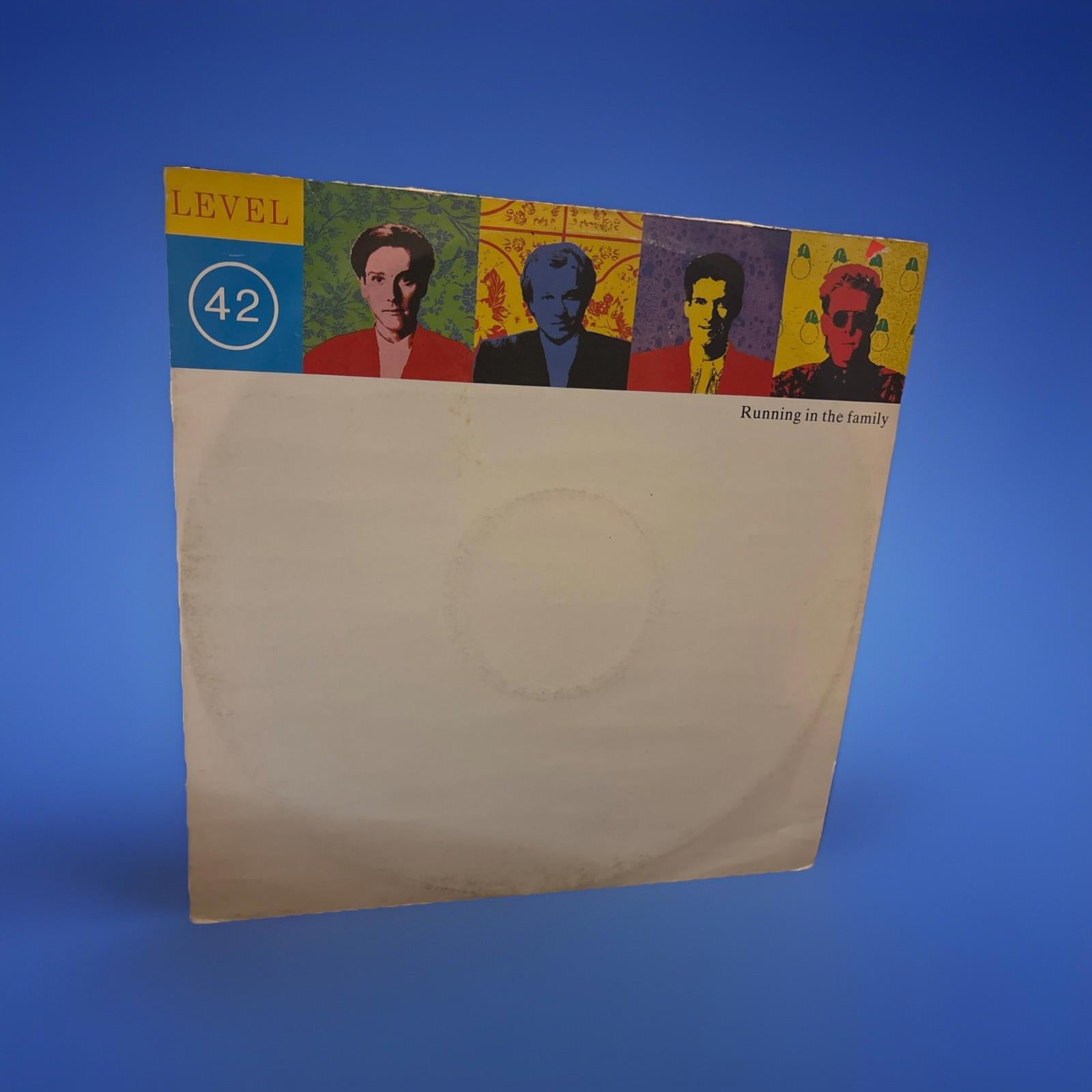 Level 42 Running In The Family  12” Vinyl Single Extended 1987 Excellent
