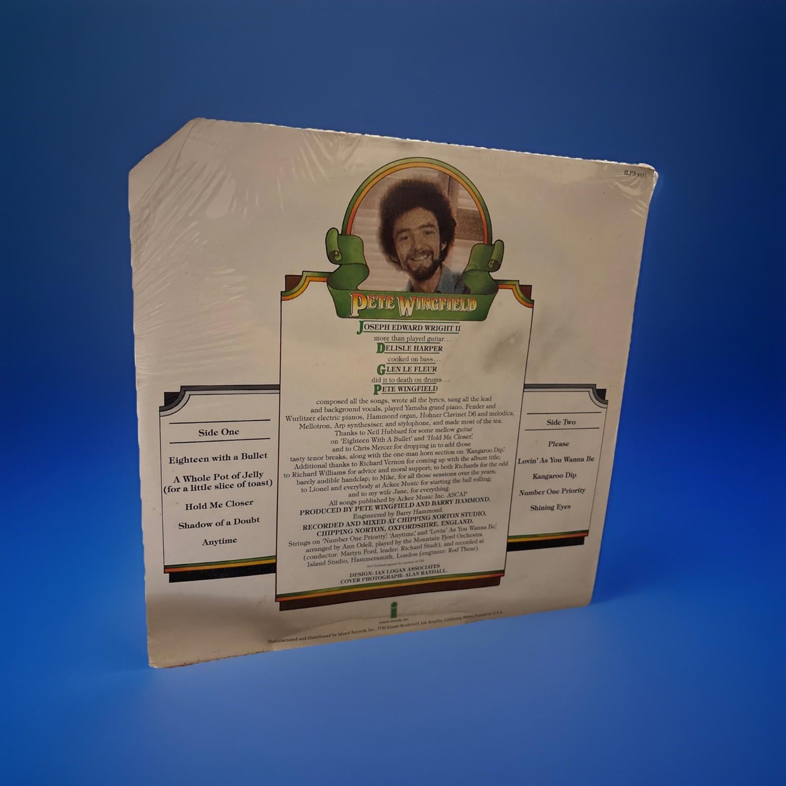 Original Still Sealed Pete Wingfield Breakfast Special LP vinyl UK Island 1975