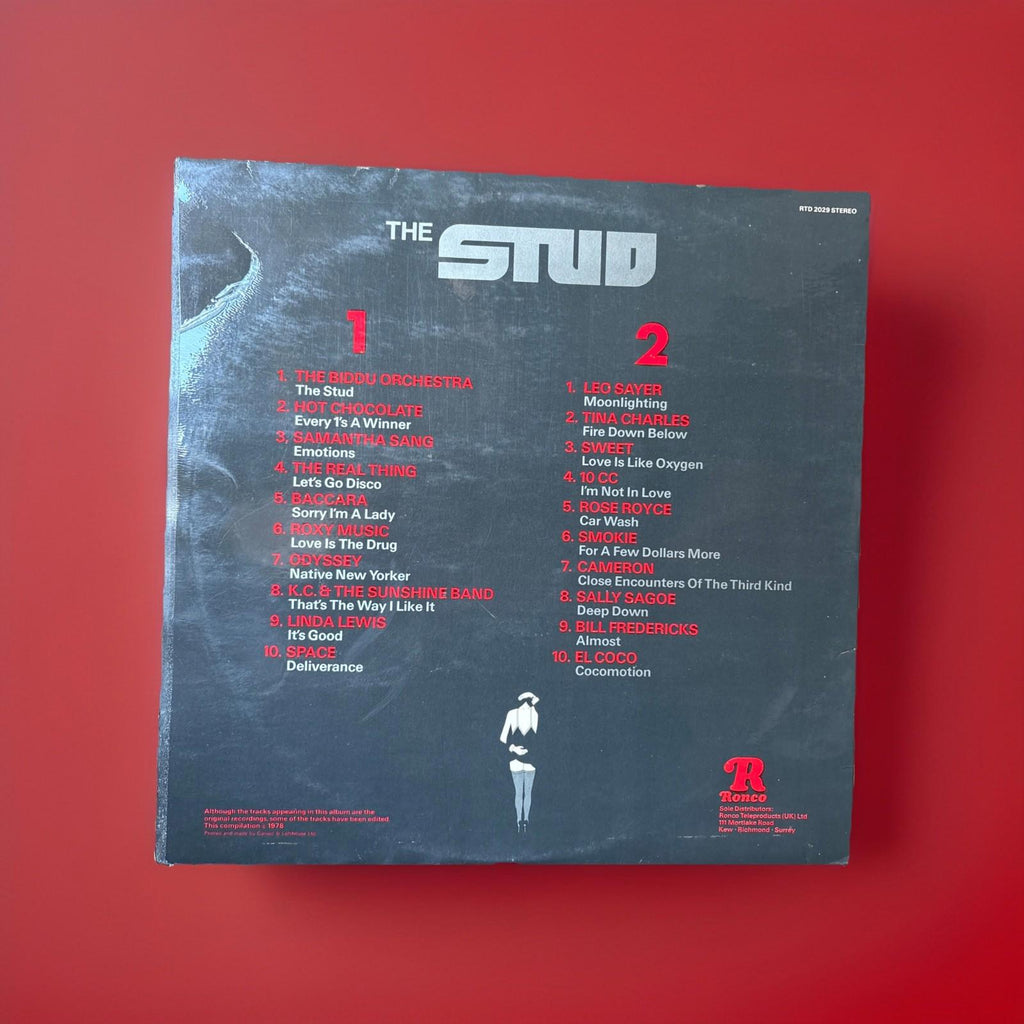 The Stud Original Soundtrack 1978 UK vinyl LP film Sweet 10cc Smokie El Coco