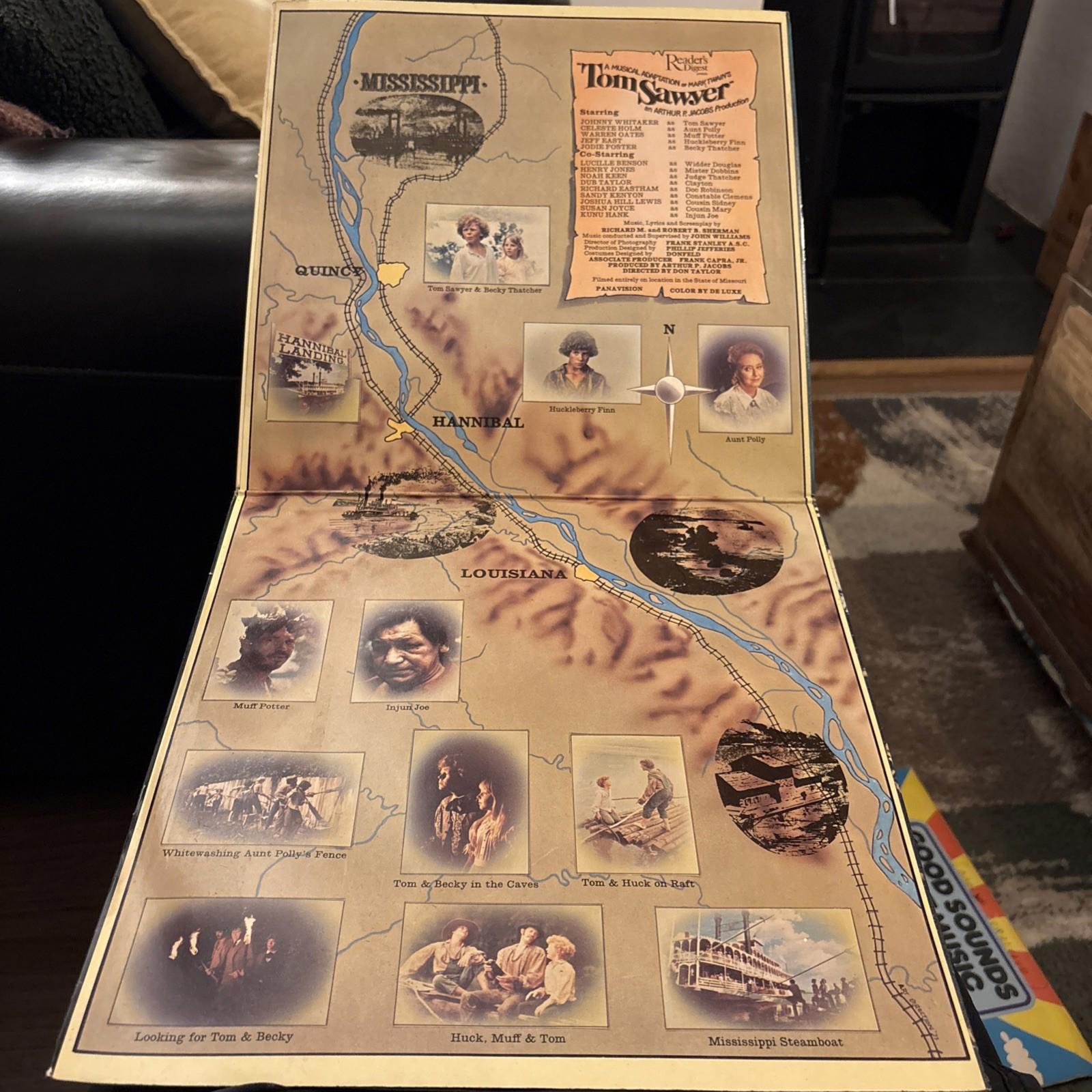 A Musical Adaption of Mark Twains Tom Sawyer Vinyl LP UAS29469 1973 A P Jacob’s