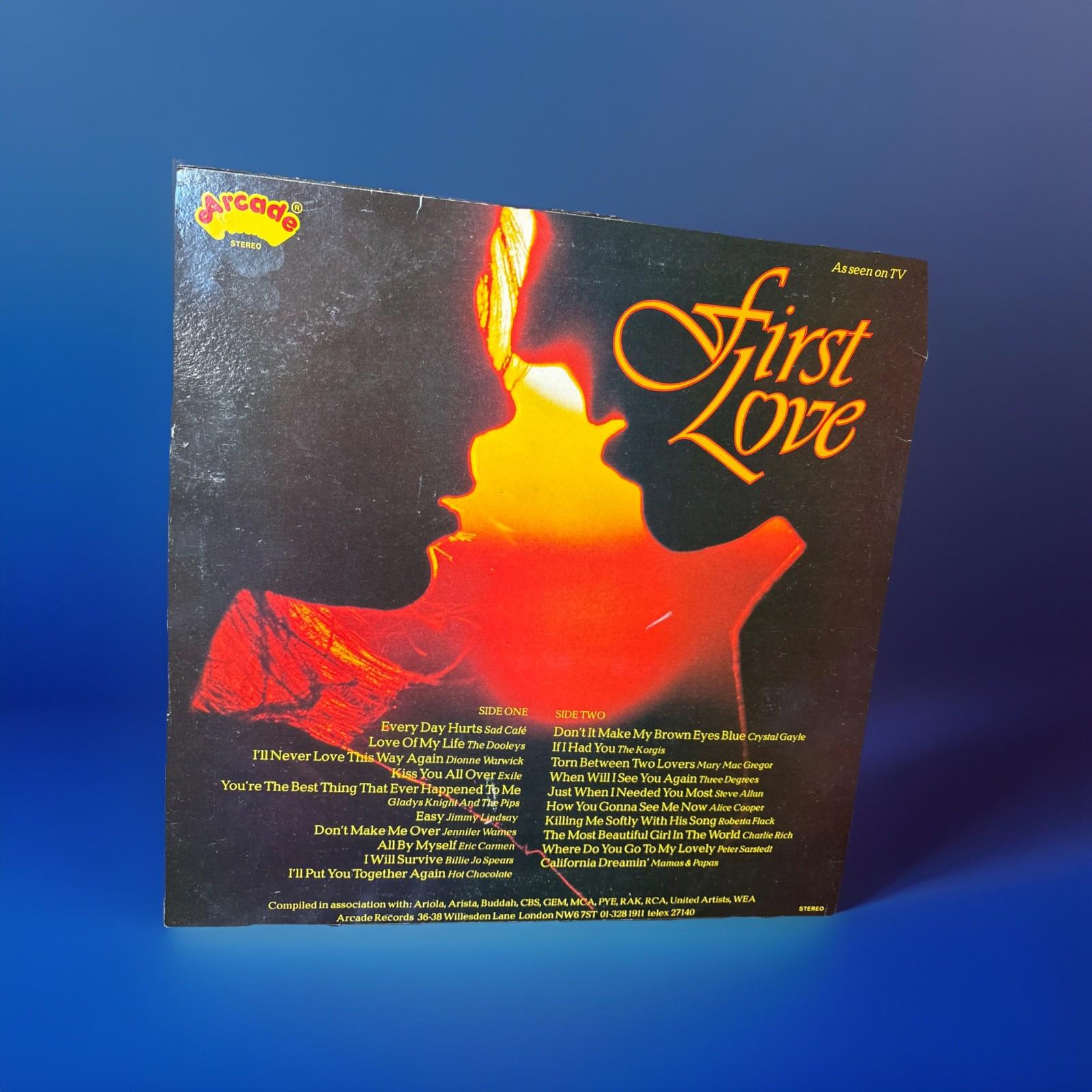 Compilation Vinyl - First Love Lp Record Album Sad Cafe Dooleys Hot Choc Ex