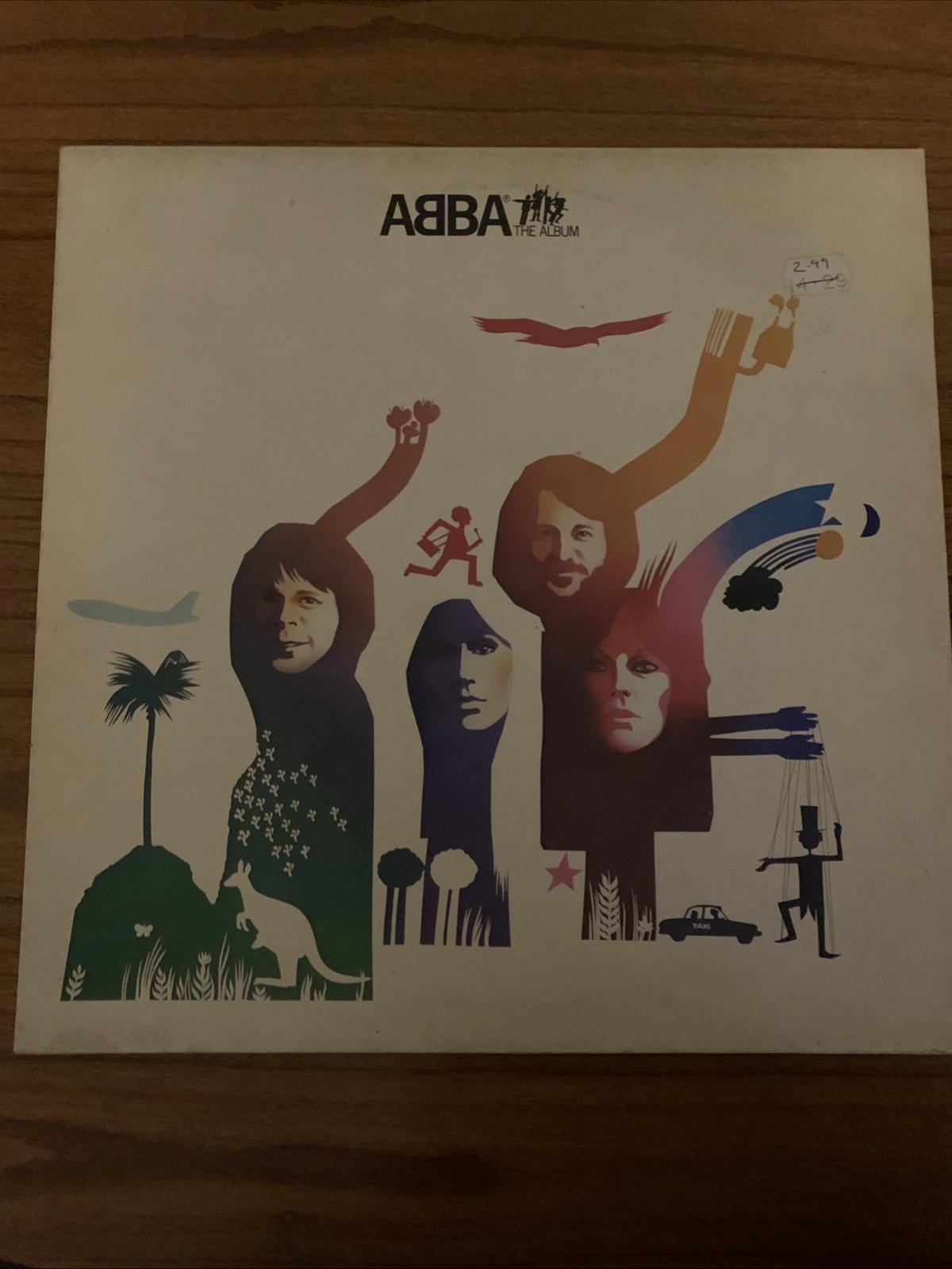 ABBA - THE ALBUM - 12" VINYL LP RECORD DIG IT PL3012 VARIANT G+ Original