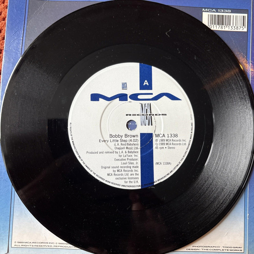 (AE56) Bobby Brown, Every Little Step - 1989 - 7" vinyl